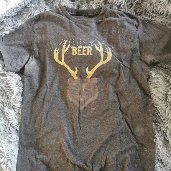 Beer Shirt 🐻+🦌=🍺 - Picture 1 of 2
